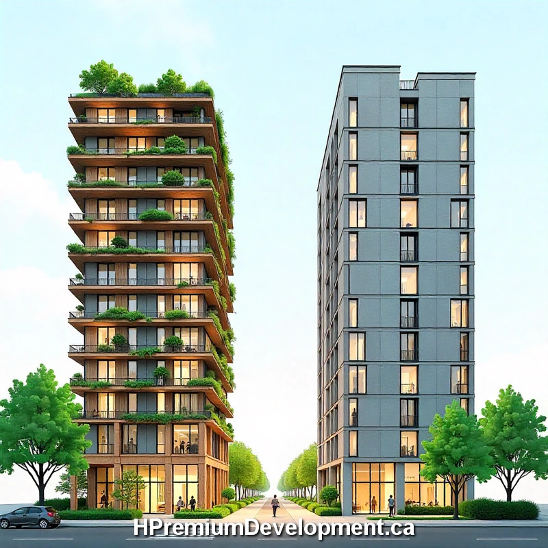 Comparing Sustainable vs. Traditional Multi-Storey Developments